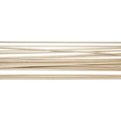 20 halve rundstokke – længde 50 cm, bredde 6 mm, dybde 3 mm
