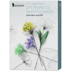 H.C. Andersen DIY Pearly & Silky Flowers – lav smukke metalblomster