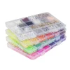 Heishi Big Box - masser af heishi-perler og smykketråd i praktiske perleæsker