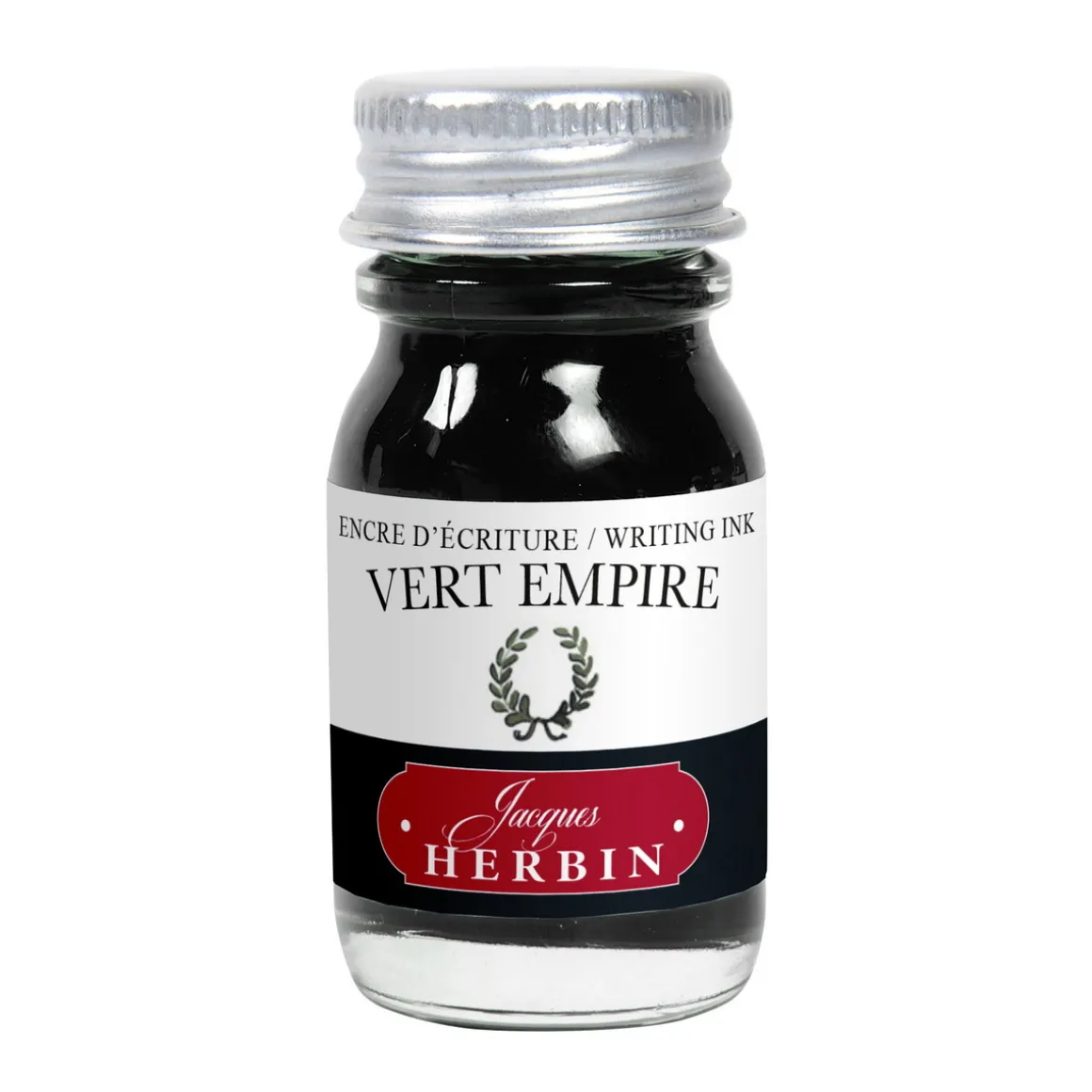 Herbin Fountain Ink 10 ml, blæk til fyldepenne – mørkegrøn/vert empire