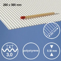 Hermoli ark korrugeret 3 mm