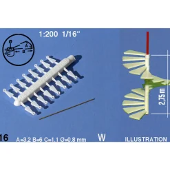 Hermoli spiraltrappe 1:200