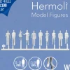 Hermoli stående figurer 1:100