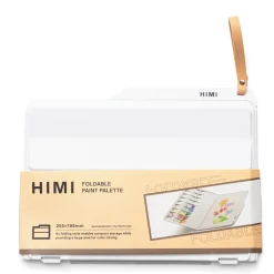 HIMI sammenklappelig letvægtspalet af plast, 25,5×19,5×1,2 cm