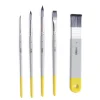HIMI Watercolour, 5-pak akvarelpensler, 3 runde, 1 flad og 1 bred flad