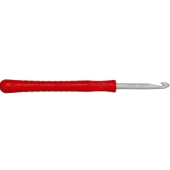 Hæklenål Easy Grip, længde 14 cm Ø5,0 mm –&nbsp;aluminium