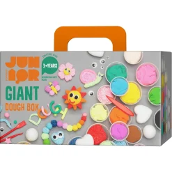 Hobbykasse Giant Dough Box – 20 forskellige ler samt redskaber og frigolitstrukturer!