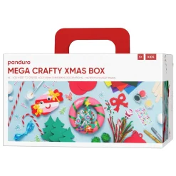 Hobbykasse Mega Crafty Xmas Box, utrolig meget sjov julepynt!