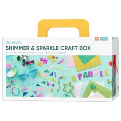 Hobbykasse Shimmer & Sparkle, en vidunderlig kasse fyldt med alt, der glitrer og gnistrer!