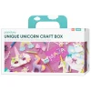 Hobbykasse Unique Unicorn, fyldt med masser af fantastisk enhjørninge-krea!