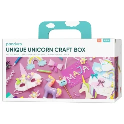 Hobbykasse Unique Unicorn, fyldt med masser af fantastisk enhjørninge-krea!