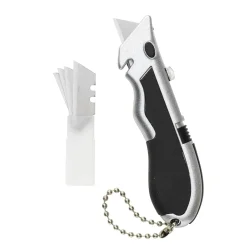 Hobbykniv i praktisk format, 9 cm lang, inkl. 5 stk. reserveblade