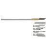 Hobbykniv metal 6 forsk. blade