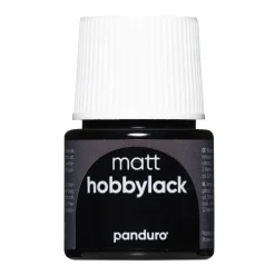 Hobbylak mat 45 ml black