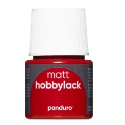 Hobbylak mat 45 ml dark red