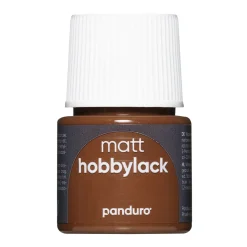 Hobbylak mat 45 ml d.brown