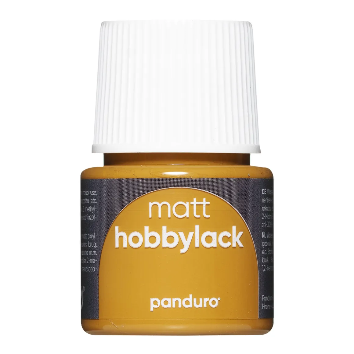 Hobbylak mat 45 ml ochre