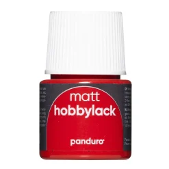 Hobbylak mat 45 ml x-mas red