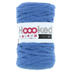 Hooked Ribbon XL garn 250g blå – RXL51 Imperial blue