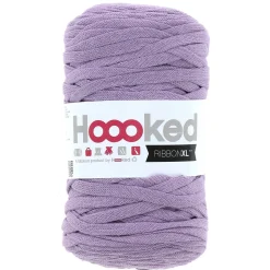 Hooked Ribbon XL garn 250 g lyslilla – RXLSP2 Lilla dusk