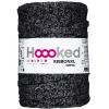Hoooked Ribbon XL garn Lurex 250 g sort – Black Sparkle