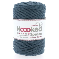 Hoooked Spesso Eco Barbante Chunky Cotton by Panduro Yarn – 500 g petrol, Petrol S902