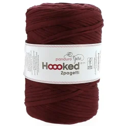 Hoooked Zpagetti Medium jerseygarn 450 g brun – Bordeaux shades, pris pr. stk.