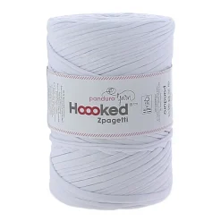 Hoooked Zpagetti Medium tricotgarn 450 g hvid – White shades ZP004-2, pris pr. stk.