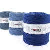 Hoooked Zpagetti Medium tricotgarn 900 g blå – Mid Blue shades ZP005-15, pris pr. stk.