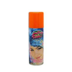 Hårspray orange 125 ml – farv håret til fest, karneval og udklædning!
