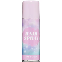Hårspray pastelrosa 100 ml – farv håret til fest, maskerade og udklædning!