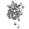 Hulnitter refill Ø9 mm, 20-pak, sølvfarvede. Længde 8/10 mm, 10 par af hver