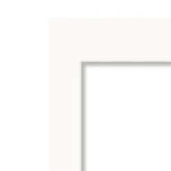 Hvid passepartout 50×70 cm – indvendigt mål 39×49 cm