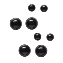 Øjenmix sort 5 og 8 mm