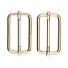 Justerbart taskespænde 2-pak – 47×23 mm, guldfarvet. Maks. rembredde 45 mm