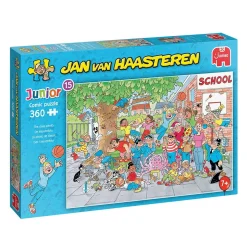 JvH Junior puslespil The Class Photo – børnepuslespil med 360 brikker af Jan van Haasteren, 49×35 cm