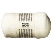 Kartet uld 150 g naturhvid