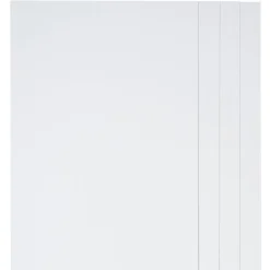 Karton 32x46 cm 4 stk hvid