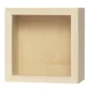 Kikkasse af træ 20x20x11 cm