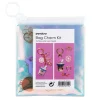 Kit med alt, hvad du skal bruge til at lave et sejt taskevedhæng/nøglering – sweet og sødt!