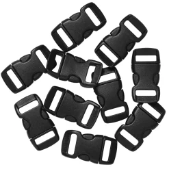 Klikspænder 10 mm sort 10-pak
