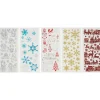 Klistermærker, 2×5 ark stickers fyldt med glitrende julemotiver.