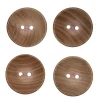 Knapper af træ, 4 stk. Ø25 mm