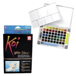 Koi Water Colors Sketch Box 48