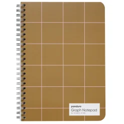 Kollegieblok ternet A5 (148x210 mm), spiralbundet, 70 ark, 70 g/m²