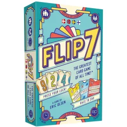 Kortspil Flip 7 Nordic (SE, NO, DK, FI) – få ikke det samme nummer to gange i træk!