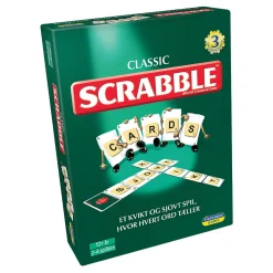 Kortspil Scrabble – Sjovt både for børn og voksne!