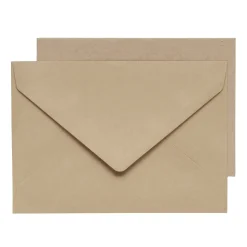 Kortsæt Basic 10x14,3 cm naturfarvet