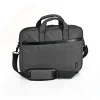 KOZO laptoptaske, fremstillet af genvundne PET-flasker, charcoal. Mål: 41,5×31×4,5 cm