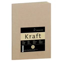 Kraft skitsehæfte natur A5